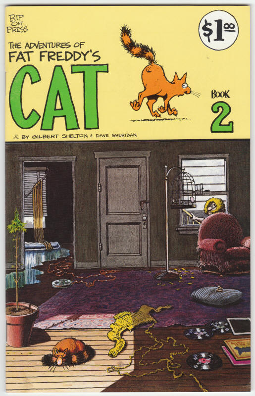 The Adventures Of Fat Freddys Cat #2 front cover
