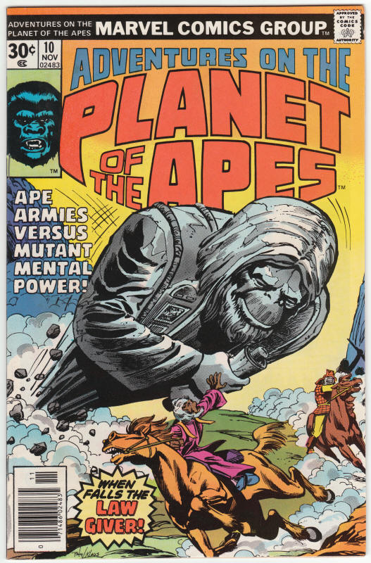 Adventures On The Planet Of The Apes #10 front cover