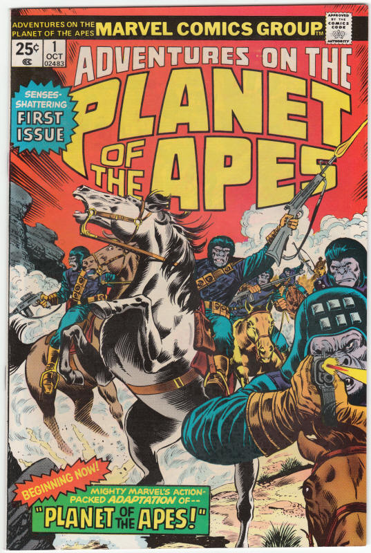 Adventures On The Planet Of The Apes #1 front cover
