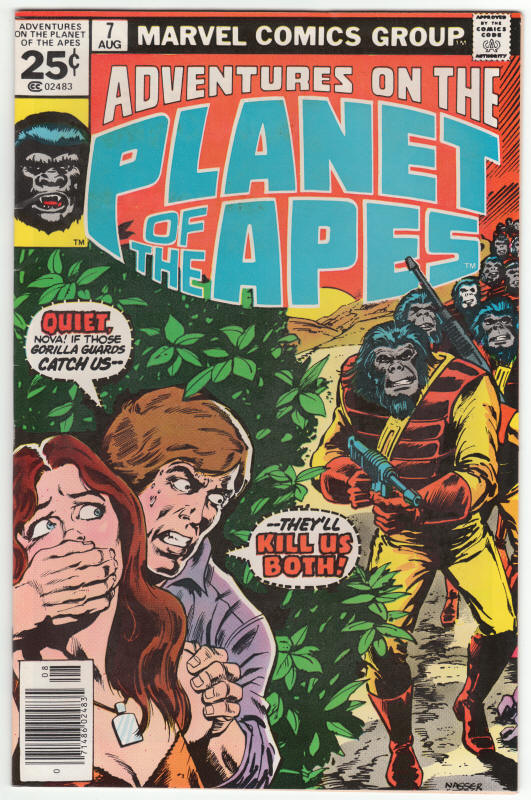 Adventures On The Planet Of The Apes #7 front cover