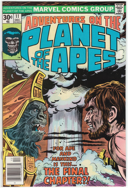 Adventures On The Planet Of The Apes #11 front cover