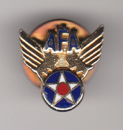 US Air Force AFA Logo Lapel Pin