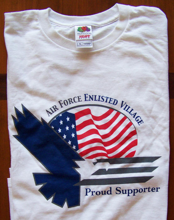 Air Force Enlisted Village Proud Supporter T-Shirt