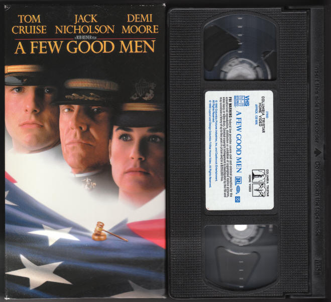 A Few Good Men VHS Tape