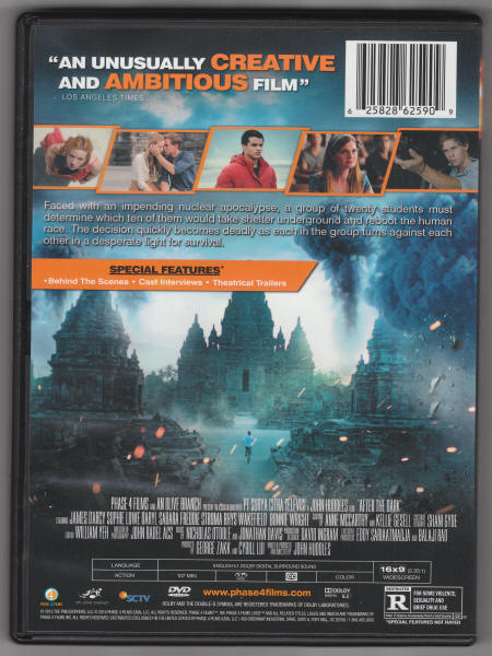 After The Dark DVD back
