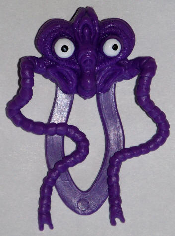 Plastic Alien Monster Bookmark