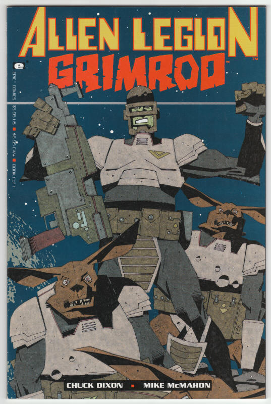 Alien Legion Featuring Jugger Grimrod #1 front cover