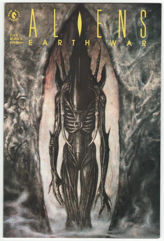 Aliens Earth War #3 front cover