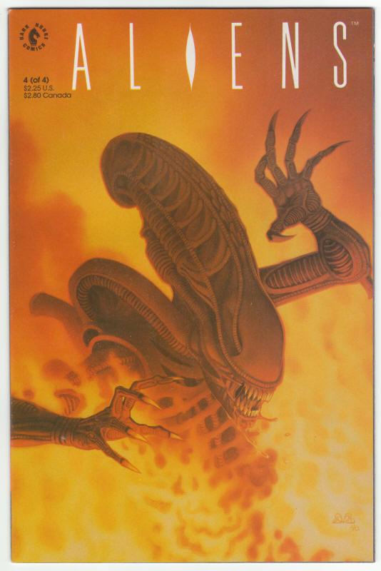 Aliens Volume 2 #4 front cover