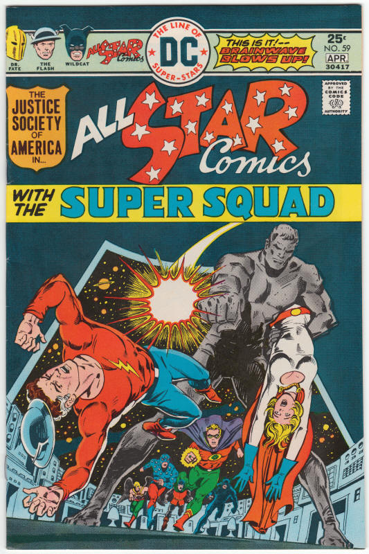 All Star Comics #59 front cover