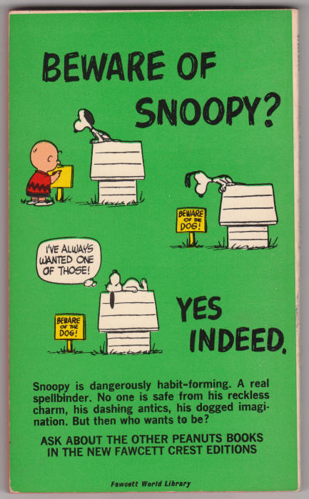 All This And Snoopy Too back cover