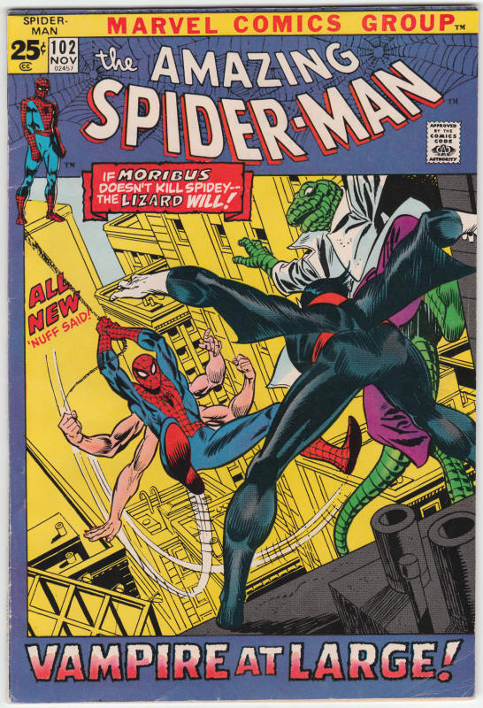 Amazing Spider-Man 102 front cover