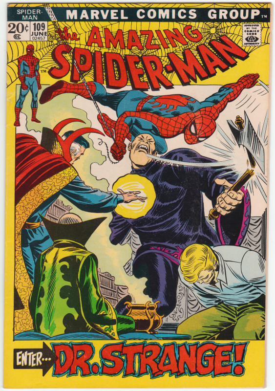 Amazing Spider-Man #109 front cover