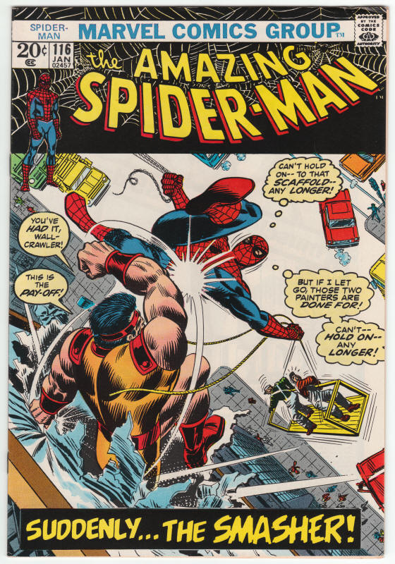 Amazing Spider-Man #116 front cover