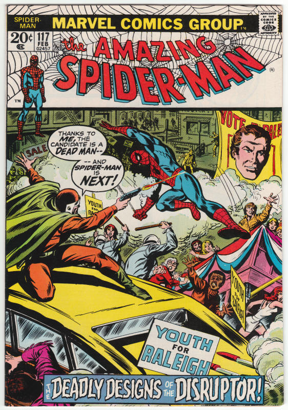 Amazing Spider-Man #117 front cover