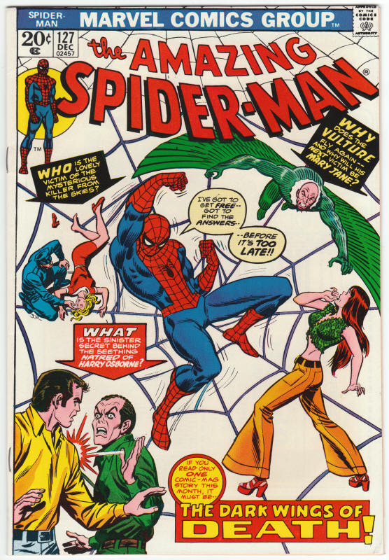 Amazing Spider-Man 127 front cover