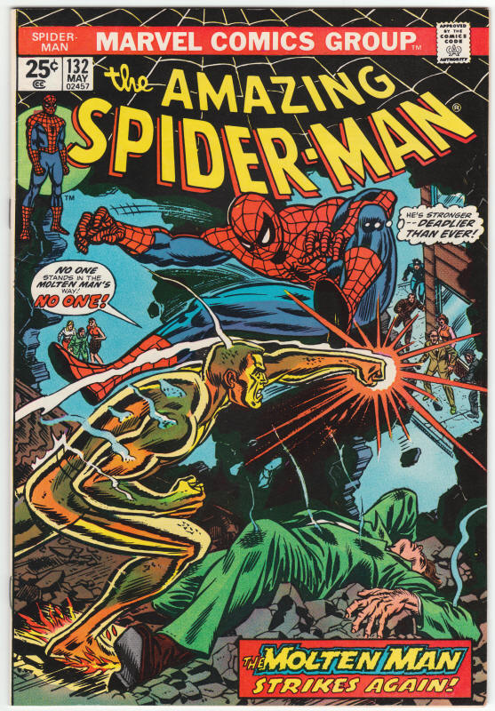 Amazing Spider-Man 132 front cover