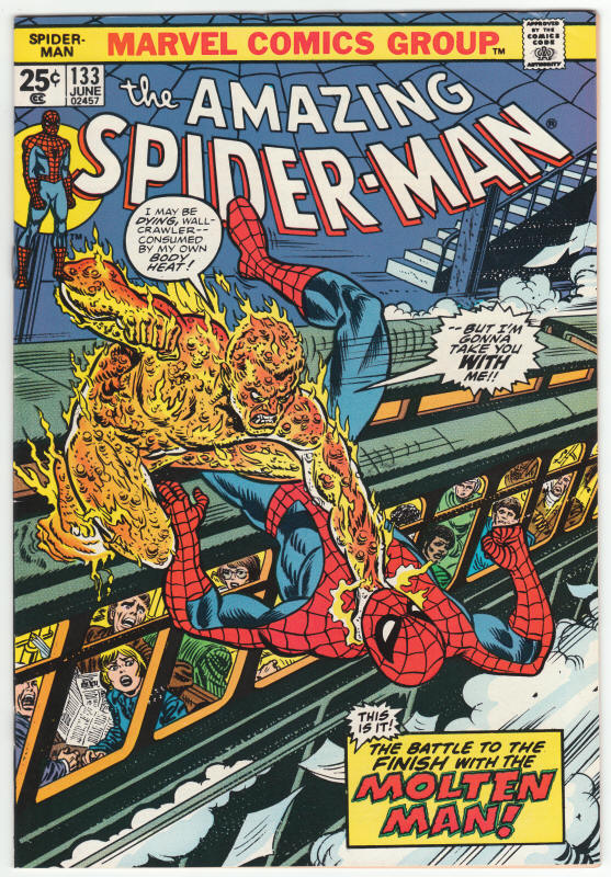 Amazing Spider-Man 133 front cover
