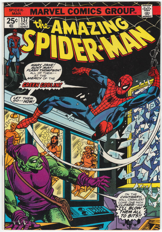 Amazing Spider-Man 137 front cover