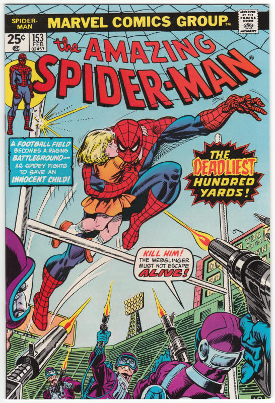 Amazing Spider Man 153 front cover