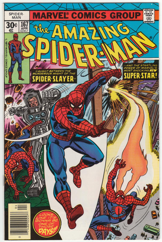 Amazing Spider-Man #167 front cover