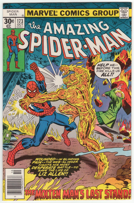 Amazing Spider-Man 173 front cover