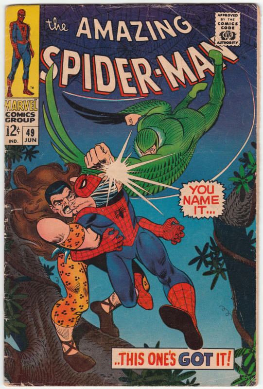 Amazing Spider-Man 49 front cover