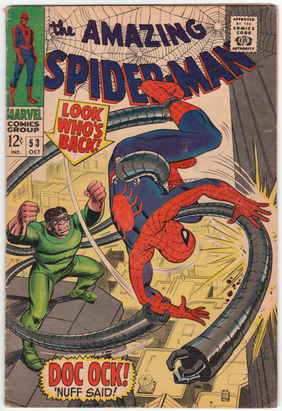 Amazing Spider-Man #53 front cover