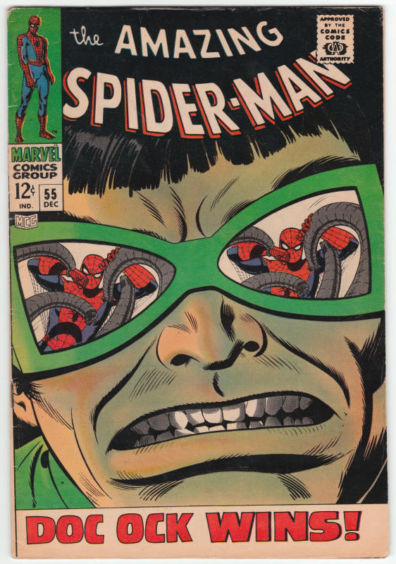 Amazing Spider-Man #55 front cover