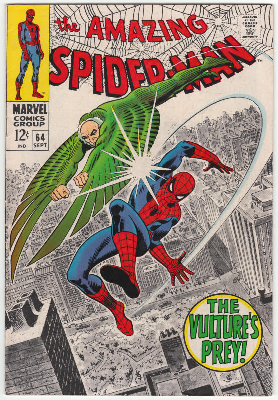 Amazing Spider-Man #64 front cover