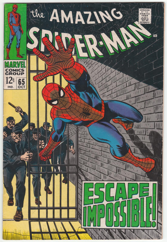 Amazing Spider-Man 65 front cover