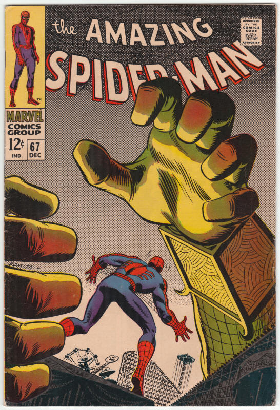 Amazing Spider-Man 67 front cover