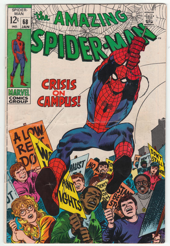 Amazing Spider-Man #68 front cover