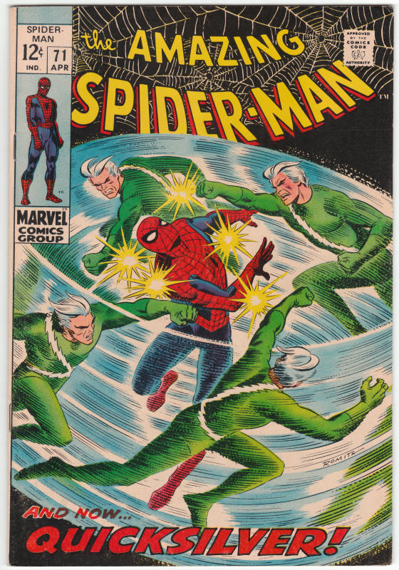 Amazing Spider-Man #71 front cover