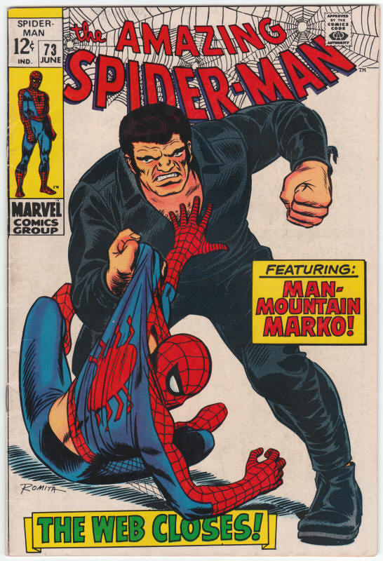 Amazing Spider-Man #73 front cover First Silvermane