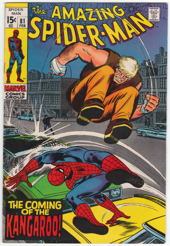 Amazing Spider-Man #81 front cover