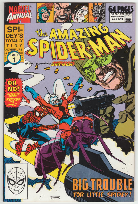 Amazing Spider-Man Annual #24 front cover
