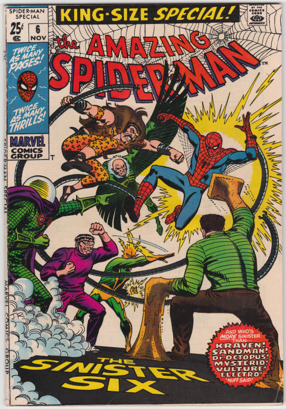 Amazing Spider-Man Special 6 front cover