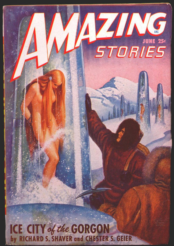 Amazing Stories June 1948 front cover