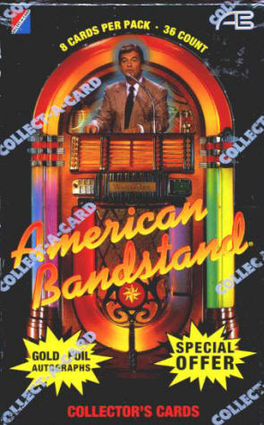 1993 American Bandstand Trading Cards Box