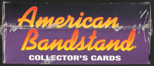 1993 American Bandstand Trading Cards Box front