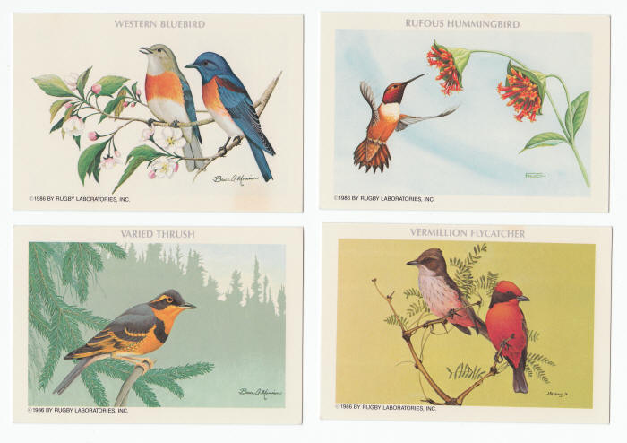 1986 American Wildlife Heritage Cards