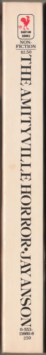 The Amityville Horror spine