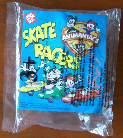 Jack In The Box Animaniacs Skate Racers Toy