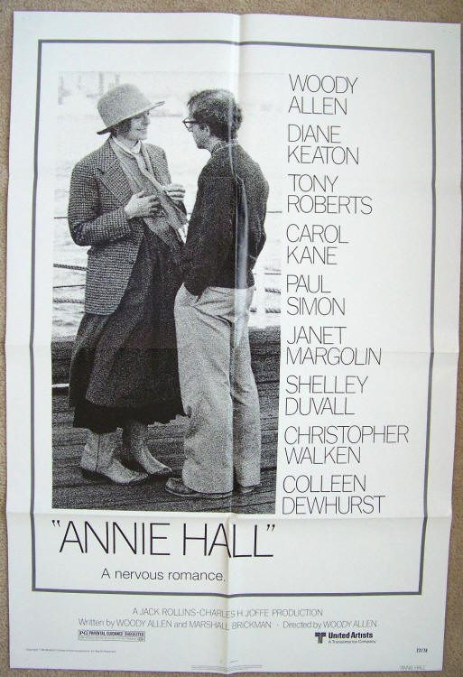 Annie Hall One Sheet Movie Poster