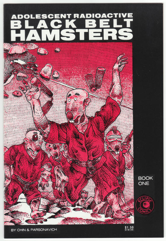 Adolescent Radioactive Black Belt Hamsters #1 front cover
