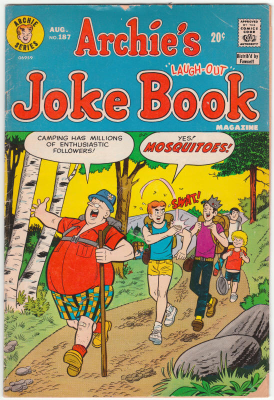 Archies Joke Book Magazine #187 front cover