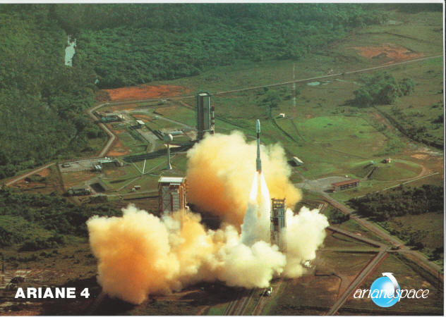 Ariane 4 Launch Poster