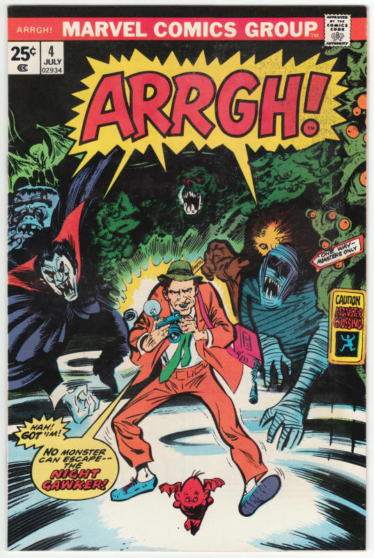 Arrgh #4 front cover