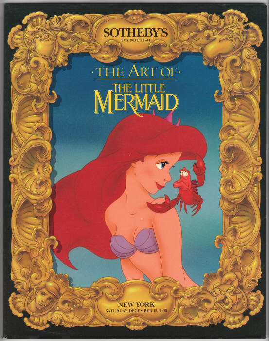 The Art Of The Little Mermaid Auction Catalog front cover
